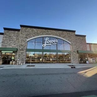 Front of the store.
