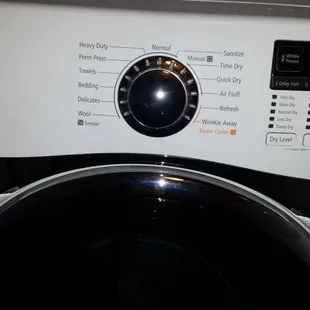 Our samsung dryer from Lowe's. Love it!!!