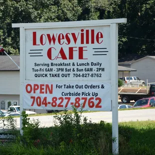 Sign on Business Hwy 26