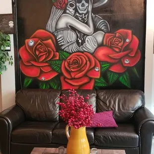 Beautiful Murals inside