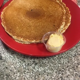 Huge pancakes