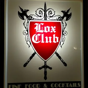 Lox Club - Phoebe's Haddock - Old Fashioned - Wisconsin Supper Clubs by Ron Faiola - Cty Z Combined Locks WI - original sign