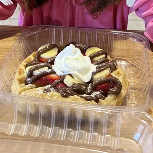 Nutella waffle