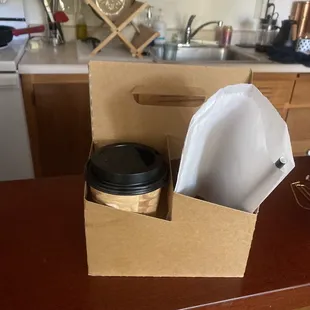 Hooked it up with the half and half!