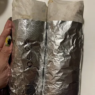 Oaxacan burritos ($12/ea)