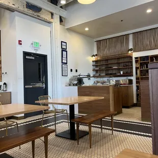 Inside seating