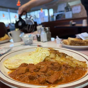 Carne Adovada and Eggs :)