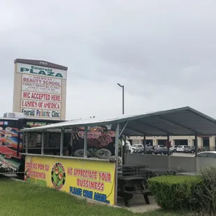 The new taco trailer at Veterans Memorial Dr  Loz Takoz Lokoz.!