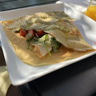 Turkey, Spinach, Pesto