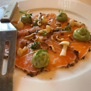 Salmon Carpaccio