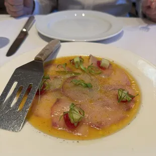 Yellowtail Carpaccio