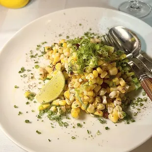 Pomegranate & Corn Salad