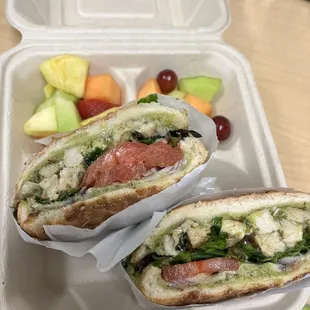 Chicken Pesto Sandwich