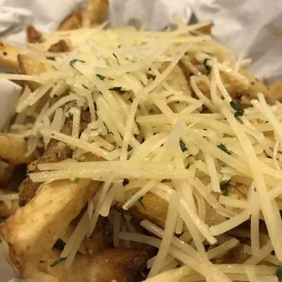 Garlic Parmesan fries