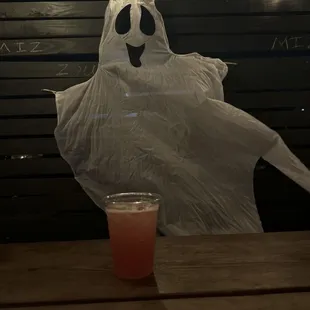 Decorations with my mix drink