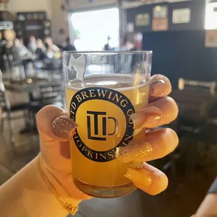 one of the beers that comes with a beer flight