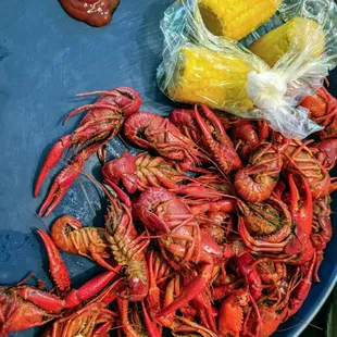 Crawfish + Corn