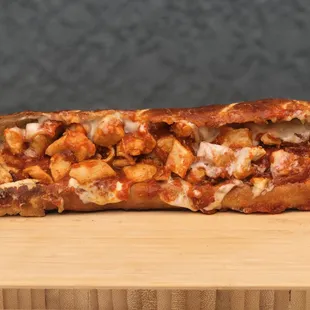 Buffalo Chicken With Ranch and Melted Cheese