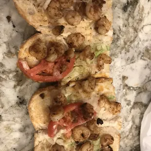 GRILL SHRIMP PO-BOY