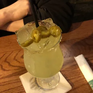 Spicy Pineapple Margarita