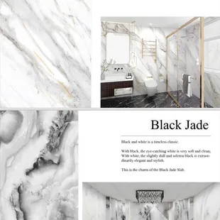 Shower slab  black jade