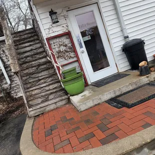 Back entrance