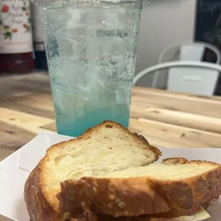 BLT with Lotus Energy Drink