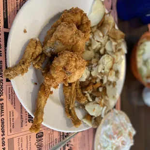 Frog legs!  Made perfectly