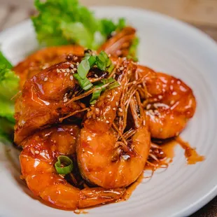 上海油爆虾（shanghai Style shrimp)