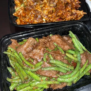 String Bean Beef