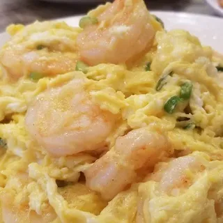 Sauteed Shrimp with Scrambled Egg