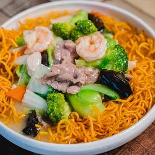 Combination Pan Fried Noodle