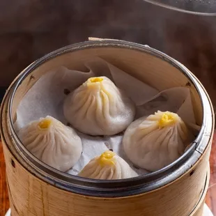 Soup Dumplings - Pork &amp; Crab Meat Soup Dumplings