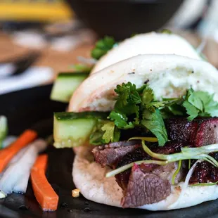 BBK5. Bánh Bao Kẹp Xá Xíu - Char Siu Pork