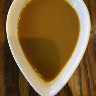 Peanut dressing