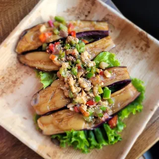 A8. Grilled Miso Eggplant