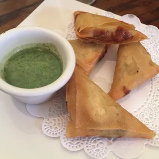 A16. Curry Samosas