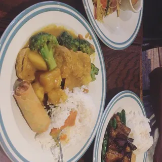 L6. Malaysian Curry Stew Lunch Special