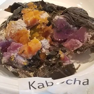 My favorite: kabotcha and Okinawan sweet potato vegetarian bomb !