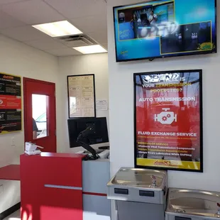 Front desk