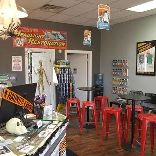 Our Dyer waiting area!