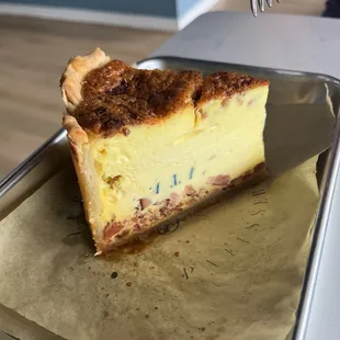 Meat Lover&apos;s Quiche.