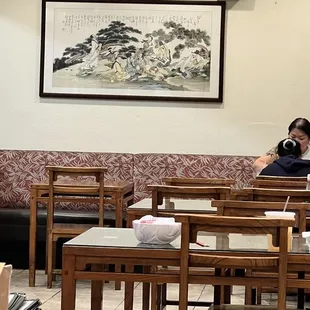 a man sitting at a table