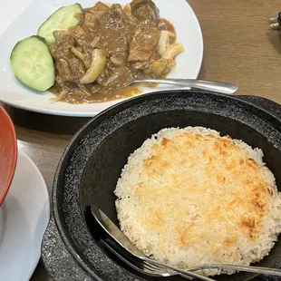 Lamb Stew with Hot Pot Rice