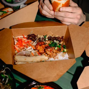 Combination Rice Meal