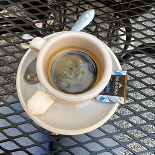 Espresso (comes with chocolate!!!)