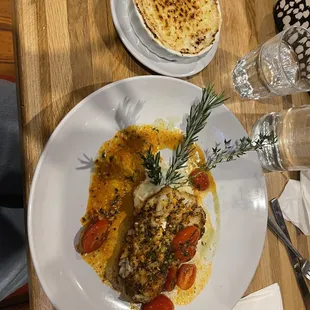 Cod a la Provencal and Cauliflower Gratin