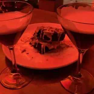 Genovese Chocolate Cake with Espresso Martinis