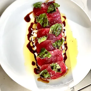 Bluefin Tuna Caprese