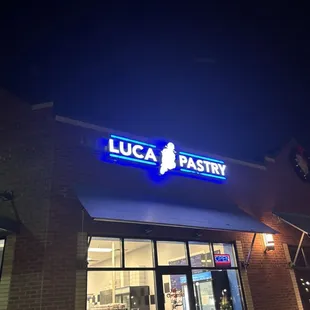 outside